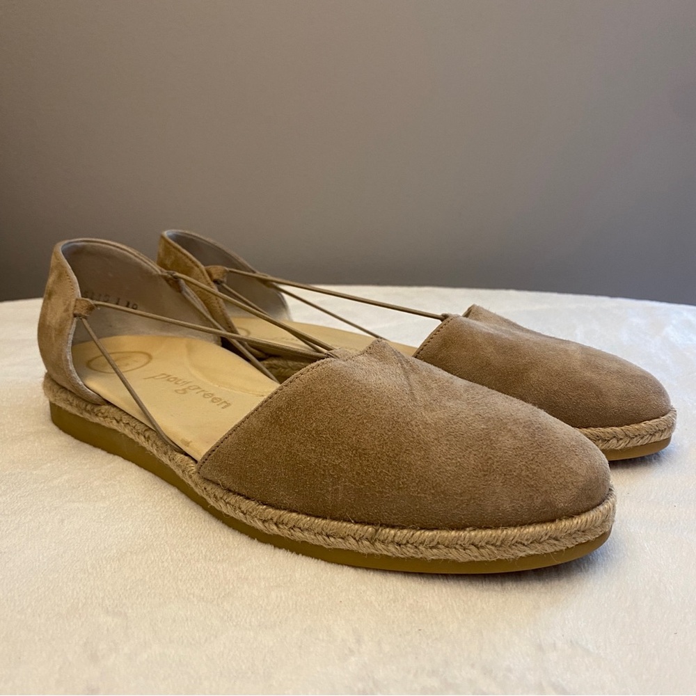 Paul Green Hanna Suede Slip On Espadrille